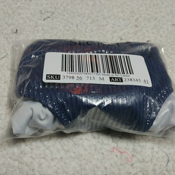 NW Victoria’s Secret Pink Lace up Cheekster bikini - Picture 5 of 6